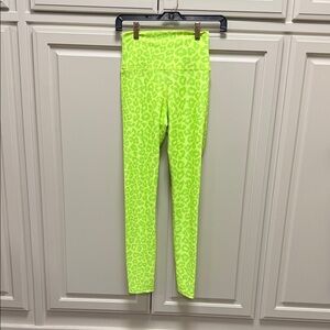 Beach Riot Neon Leopard Leggings